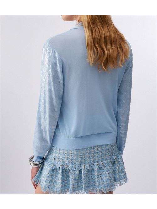 Sequined sweater Liu Jo | WA6218MA68R.P9377